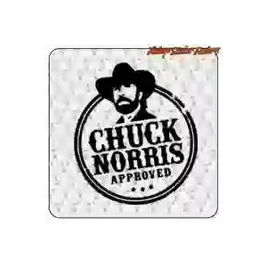 CHUCK NORRIS APPROVED Sticker