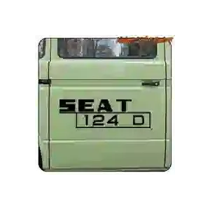 Pegatina SEAT 124 para coche