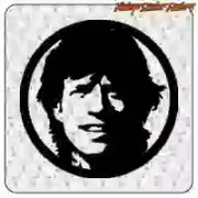Decorative MICK JAGGER Sticker