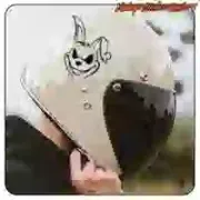 Pegatina MAD BUNNY tattoo para moto