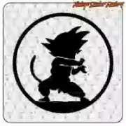 Pegatina KAME AME de Dragon Ball