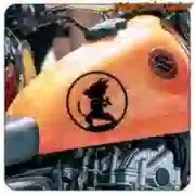 Autocollant KAME AME Dragon Ball