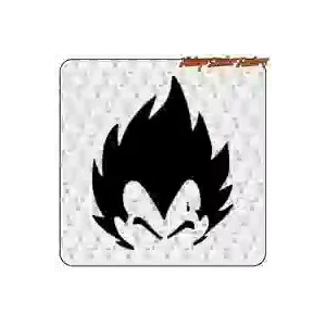 Vegeta Dragon Ball Sticker | Vintage Sticker Factory
