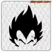 Vegeta Dragon Ball Sticker | Vintage Sticker Factory