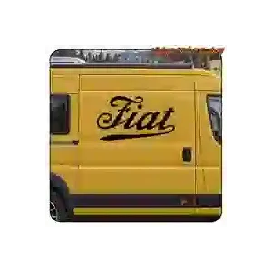 FIAT VINTAGE LOGO AUFKLEBER. KAUFEN SIE VINYLAUFKLEBER.