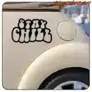 Pegatina STAY CHILL | Texto decorativo