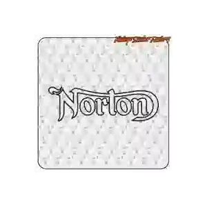 Autocollant NORTON pour motos café racer