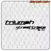 TRIUMPH STREETTRIPLE Café-Racer-Aufkleber