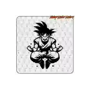 Pegatina Son Goku decorativa de anime