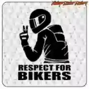 Autocollant moto RESPECT FOR BIKERS
