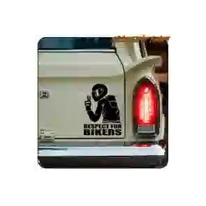 Autocollant moto RESPECT FOR BIKERS