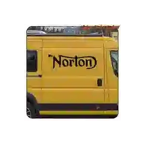 NORTON AUFKLEBER. KAUFEN SIE VINYLAUFKLEBER.