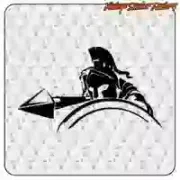Traditional Old-School Spartan Sticker
