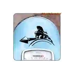 Traditional Old-School Spartan Sticker