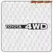 TOYOTA 4WD AUFKLEBER. KAUFEN SIE VINYLAUFKLEBER.