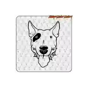 Bull Terrier sticker in various sizes