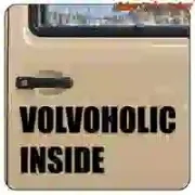 Autocollant Volvoholic Inside voiture