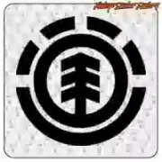 Autocollant Element Logo en vinyle découpé