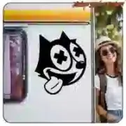 Pegatina FELIX THE CAT. Comprar pegatinas.