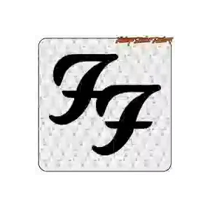 FOO FIGHTERS 2' STICKERS.