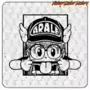 Pegatina de Arale de Dr. Slump en vinilo
