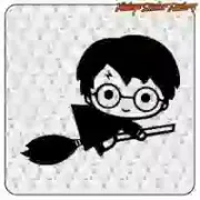 Pegatina Harry Potter de Vinilo | Vintage Sticker