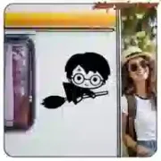 Pegatina Harry Potter de Vinilo | Vintage Sticker