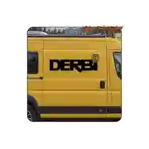 Pegatina DERBI de vinilo para moto