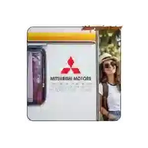 AUTOCOLLANT MITSUBISHI MOTOR SPORTS. ACHETEZ DES AUTOCOLLANTS EN VINYLE.