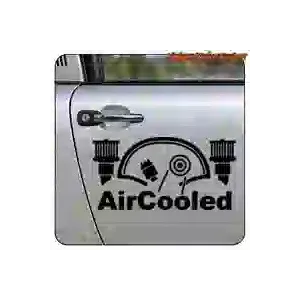 Aircooled VW boxer engine sticker | Vinyl decal for classic Volkswagen