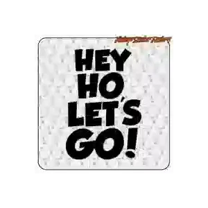 AUTOCOLLANT HEY HO, LET'S GO!. ACHETEZ DES AUTOCOLLANTS EN VINYLE.