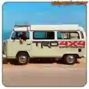 Pegatina TRD 4X4 OFF ROAD | Vinilo Toyota 4x4