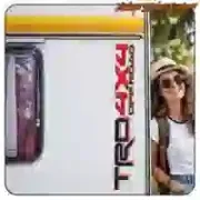 Autocollant TRD 4X4 OFF ROAD | Vinyle Toyota 4x4