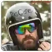 THE CURE 3' STICKERS.