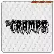 Die-cut THE CRAMPS vinyl sticker