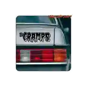Die-cut THE CRAMPS vinyl sticker