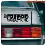 Die-cut THE CRAMPS vinyl sticker
