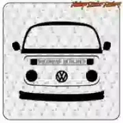 Sticker frontal T2 en vinyle camper