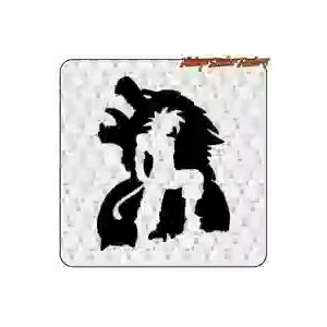 Goku-Krieger-Aufkleber aus Dragon Ball