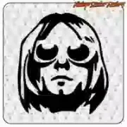 Kurt Cobain Aufkleber | Rock und Geek-Kultur
