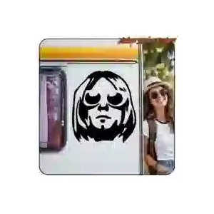 Sticker Kurt Cobain | Rock et culture geek