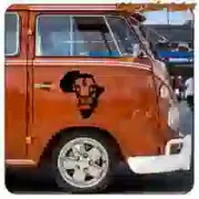 Pegatina de león africano para 4x4