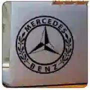 MERCEDES BENZ LOGO' STICKERS.