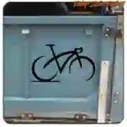 Rennrad-Aufkleber für Straßenradsport
