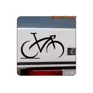 Rennrad-Aufkleber für Straßenradsport
