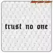 Pegatina TRUST NO ONE. Comprar pegatinas.