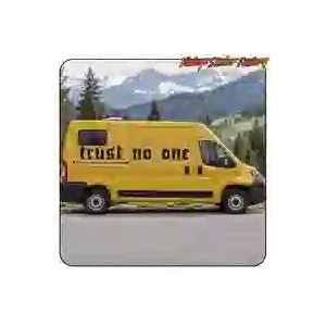 Pegatina TRUST NO ONE. Comprar pegatinas.