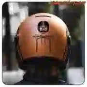 Autocollant Vespa Moustache en vinyle découpé