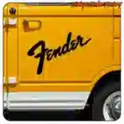 Pegatina FENDER. Comprar pegatinas.