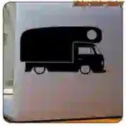 VW T2 WOHNMOBIL AUFKLEBER. KAUFEN SIE VINYLAUFKLEBER.